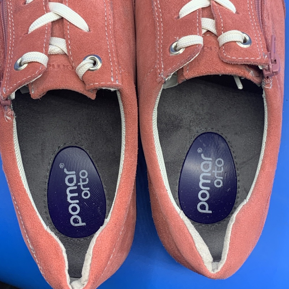 POMAR Orto Marja Sneakers Zip Lace Up Sport Shoes FINLAND (EU 40) Women's US 9.5 - Picture 9 of 12